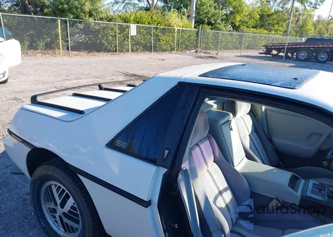 1984 Pontiac Fiero Se from USA, damaged, VIN 1G2AF37R5EP250197